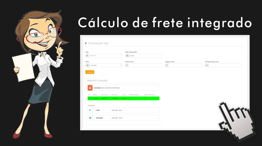 Rastreamento de suas entregas em um clique!